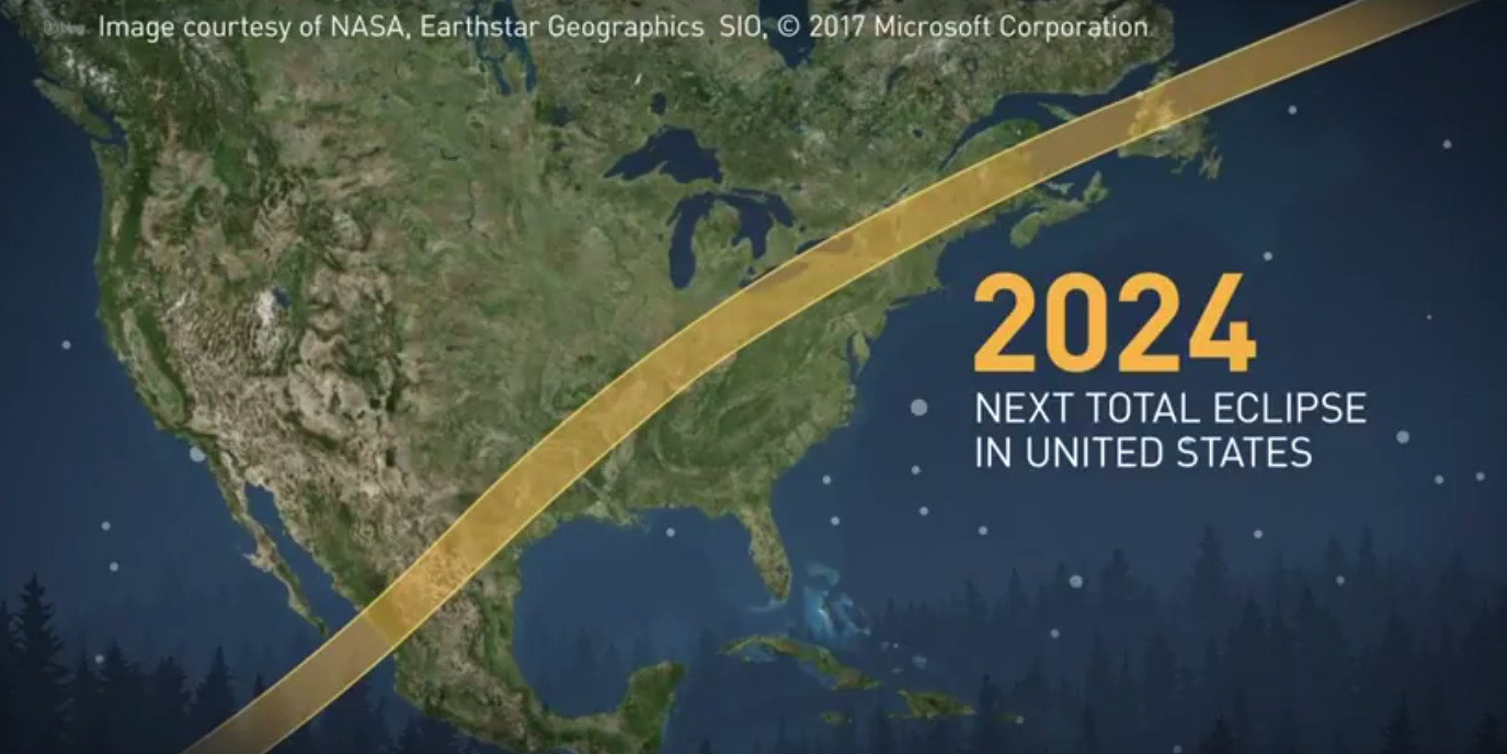 Path of next solar eclipse hits Ohio in 2024